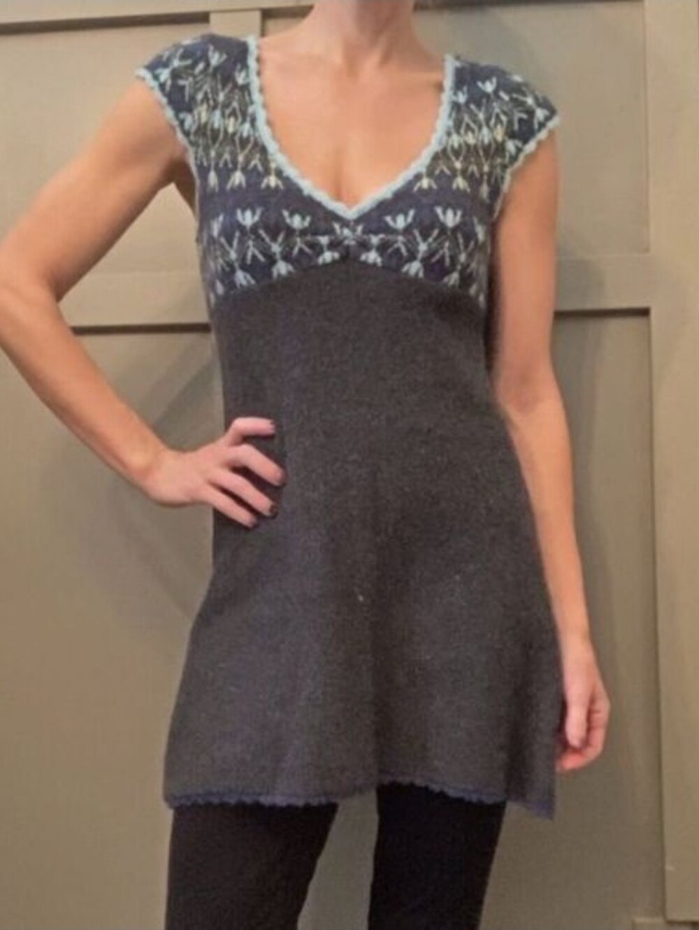Free Peple Nordic Fair Dress Tunic Xs